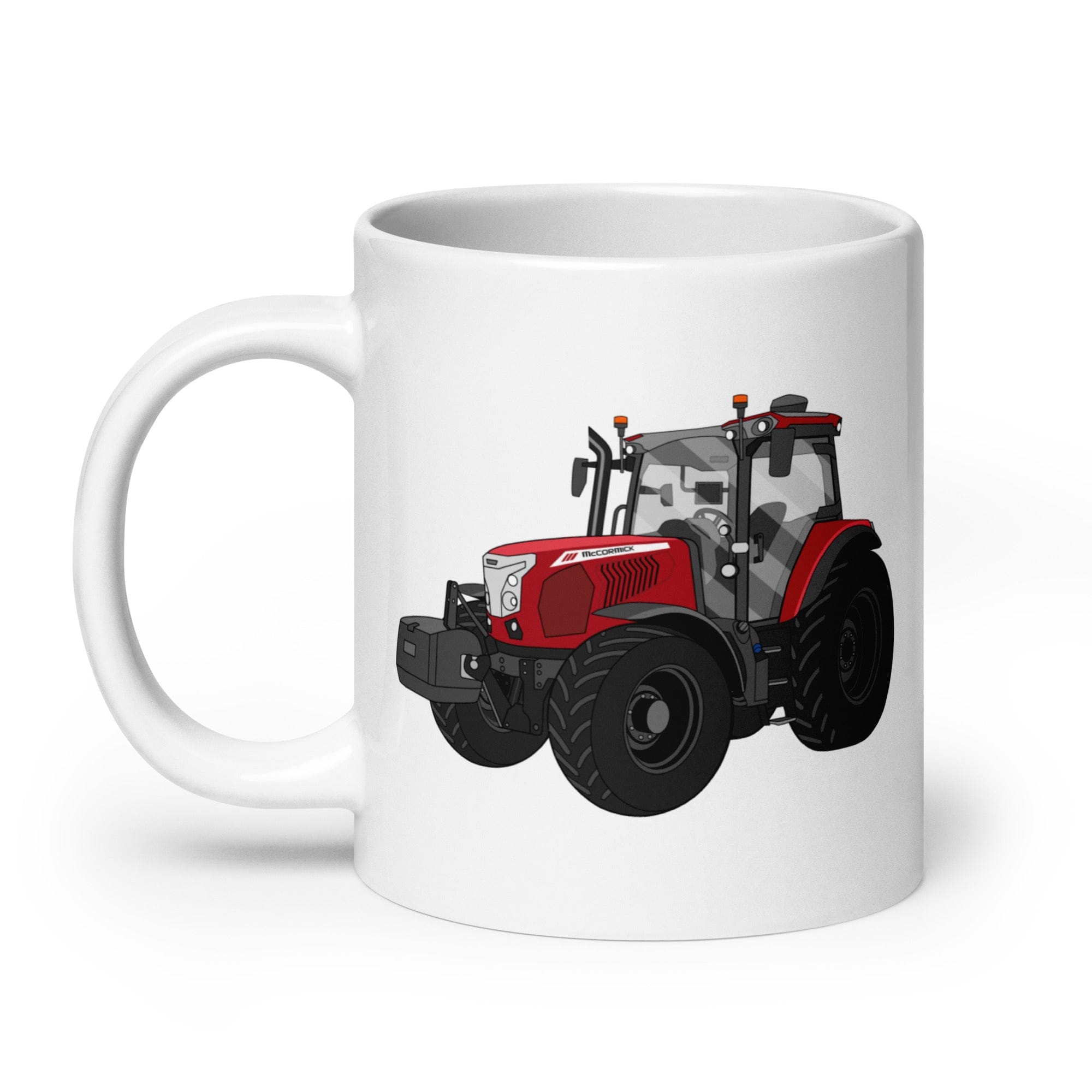 The Tractor Mugs Store McCormick X6 414 | White glossy mug Quality Farmers Merch