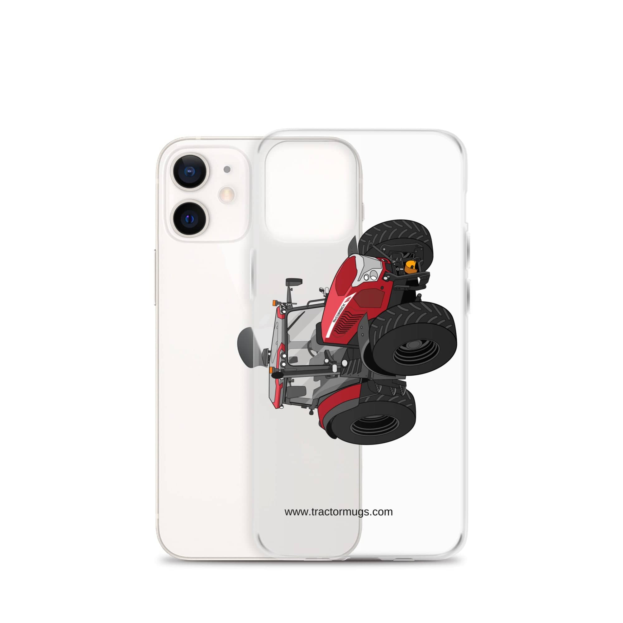 The Tractor Mugs Store McCormick X6 Vt Drive | Clear Case for iPhone® Quality Farmers Merch