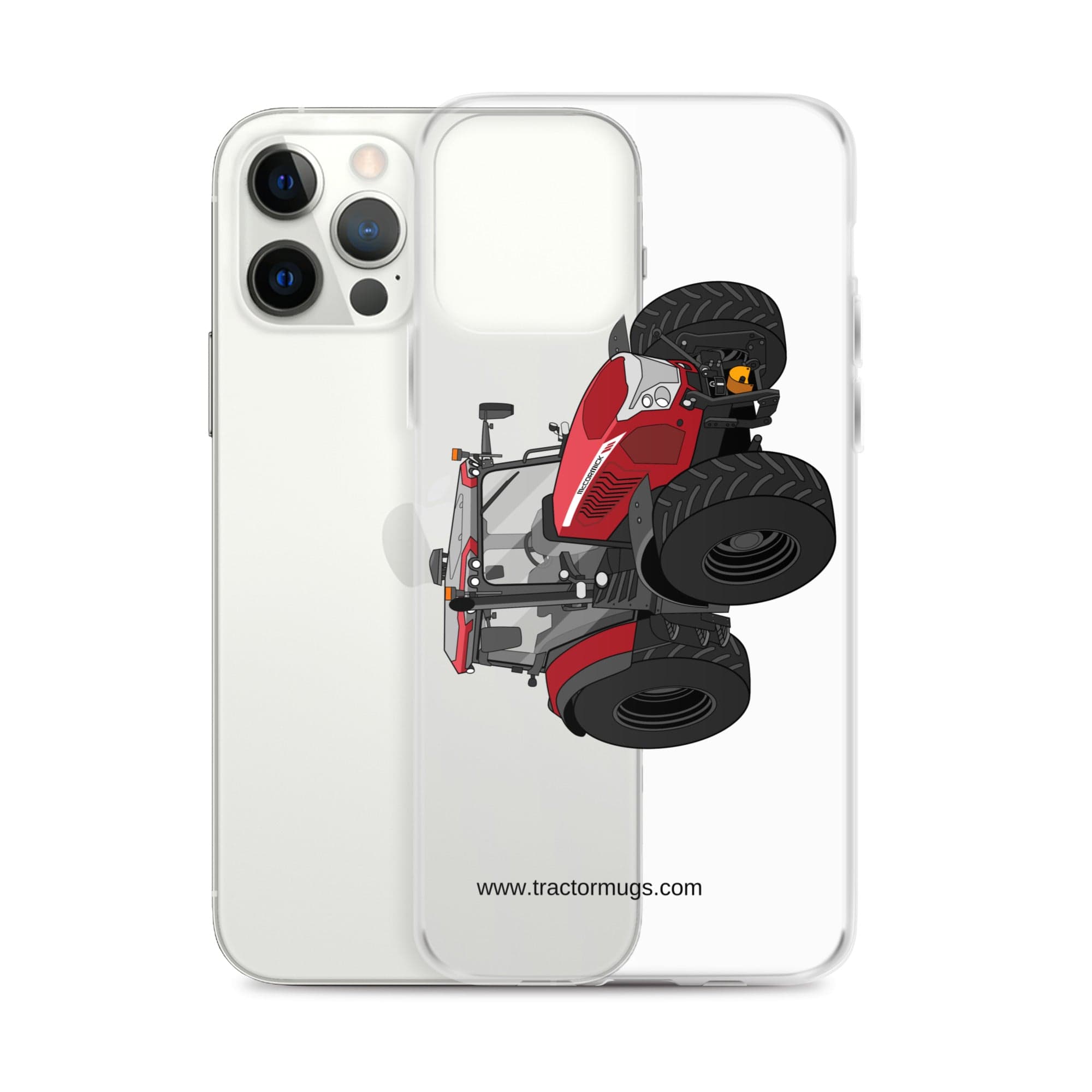 The Tractor Mugs Store McCormick X6 Vt Drive | Clear Case for iPhone® Quality Farmers Merch