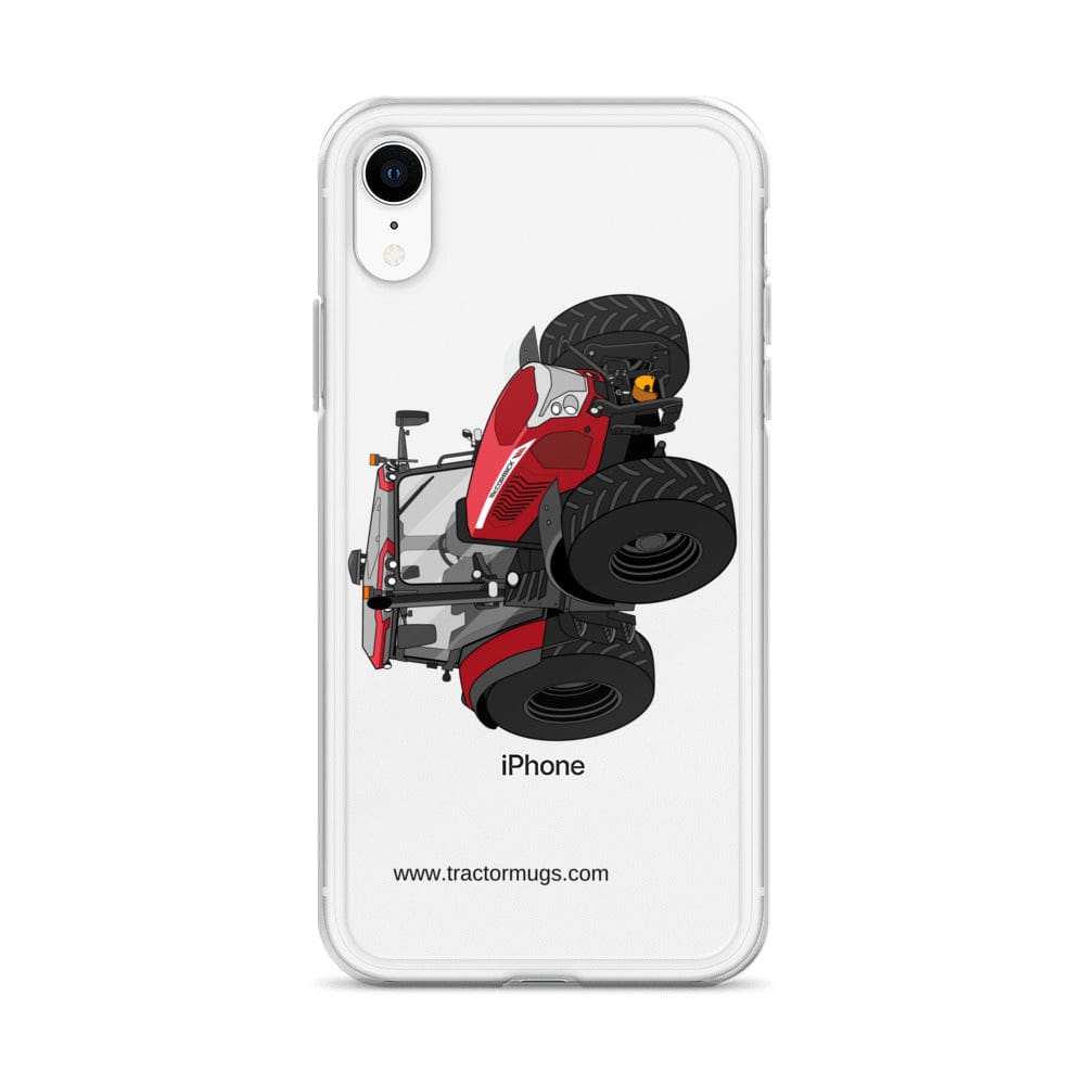 The Tractor Mugs Store McCormick X6 Vt Drive | Clear Case for iPhone® Quality Farmers Merch