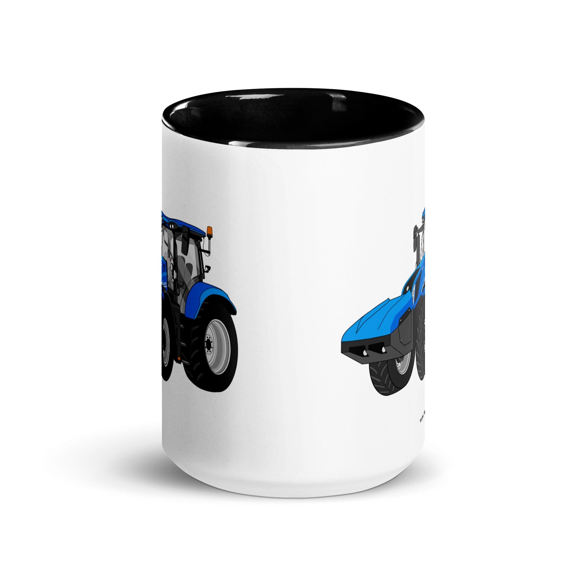 The Tractor Mugs Store New Holland T6 180 Methane | Mug with Color Inside Quality Farmers Merch