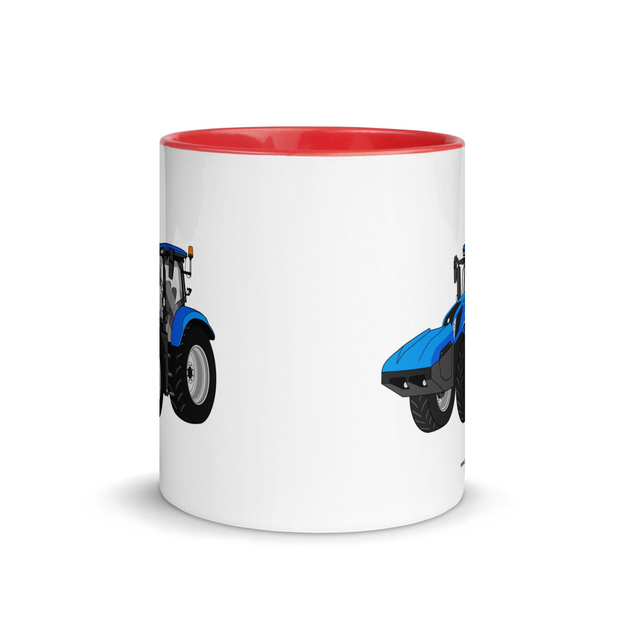 The Tractor Mugs Store New Holland T6 180 Methane | Mug with Color Inside Quality Farmers Merch
