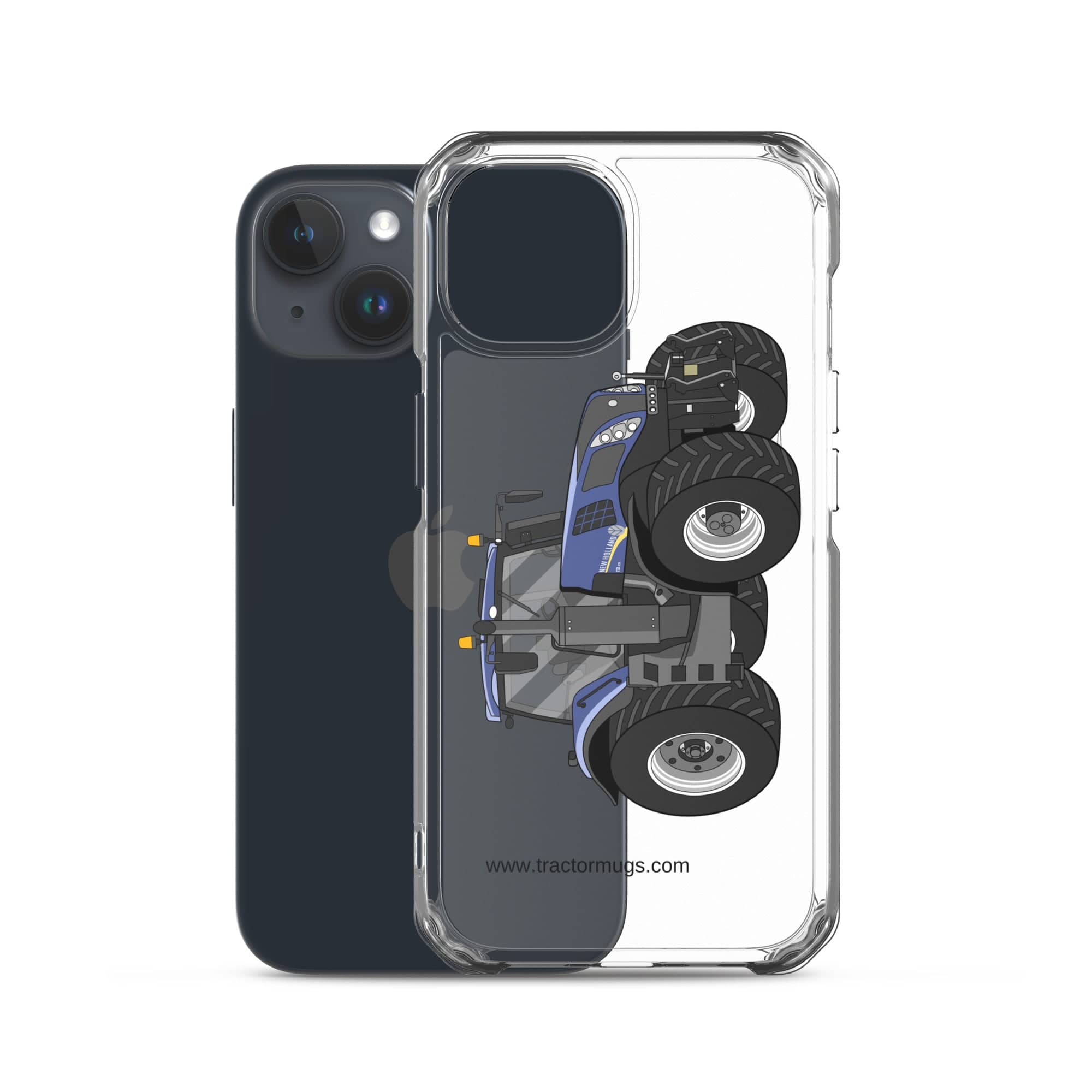 The Tractor Mugs Store New Holland T8 435 | Clear Case for iPhone® Quality Farmers Merch