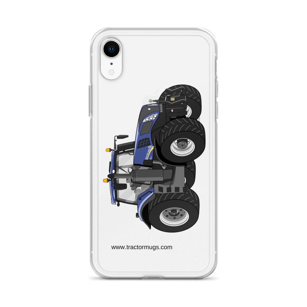 The Tractor Mugs Store New Holland T8 435 | Clear Case for iPhone® Quality Farmers Merch