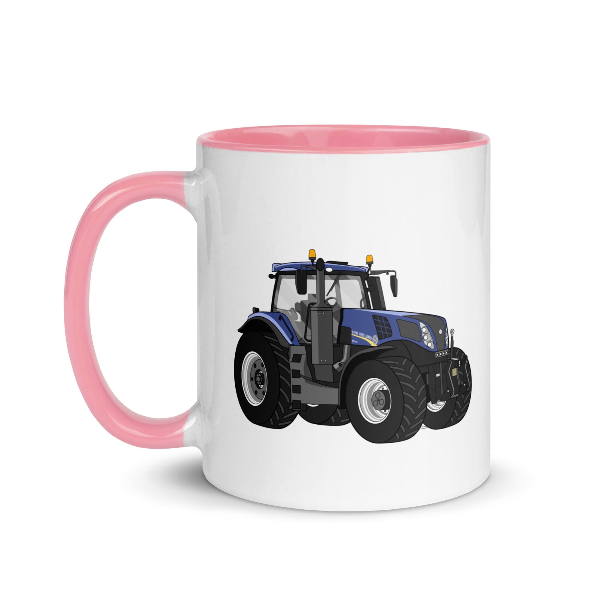 The Tractor Mugs Store New Holland T8 435 | Mug with Color Inside Quality Farmers Merch