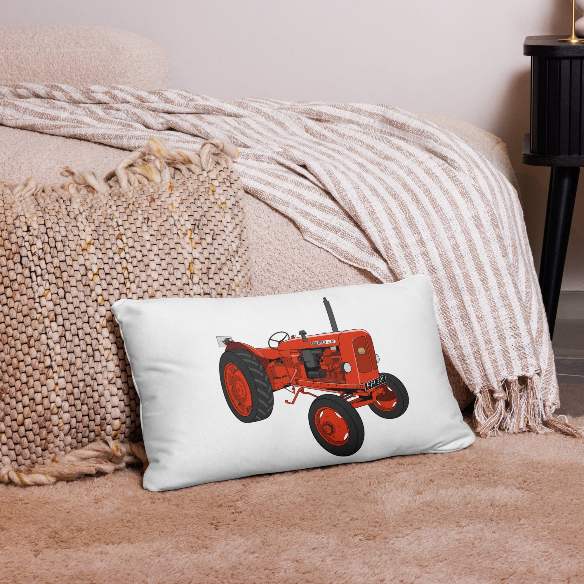 The Tractor Mugs Store Nuffield 4_60 | Pillow Case Quality Farmers Merch