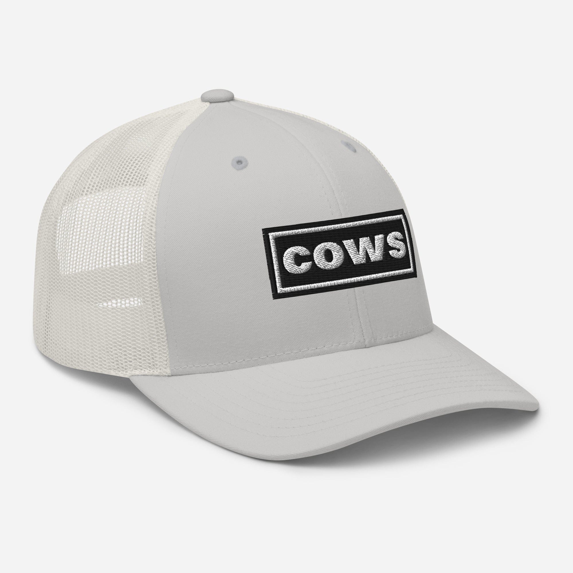 The Tractor Mugs Store Oasis Style Retro Cows | Trucker Cap Quality Farmers Merch