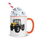 The Tractor Mugs Store Orange / 11 oz JCB Fastrac 2170 | Mug with Color Inside Quality Farmers Merch