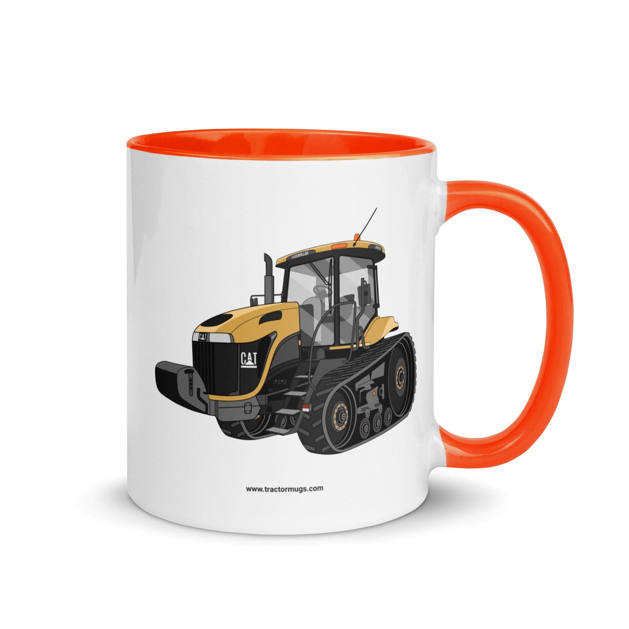 The Tractor Mugs Store Orange Challenger NT765A Crawler | Mug with Color Inside Quality Farmers Merch