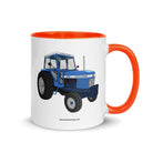 The Tractor Mugs Store Orange Leyland 2100 | Mug with Color Inside Quality Farmers Merch