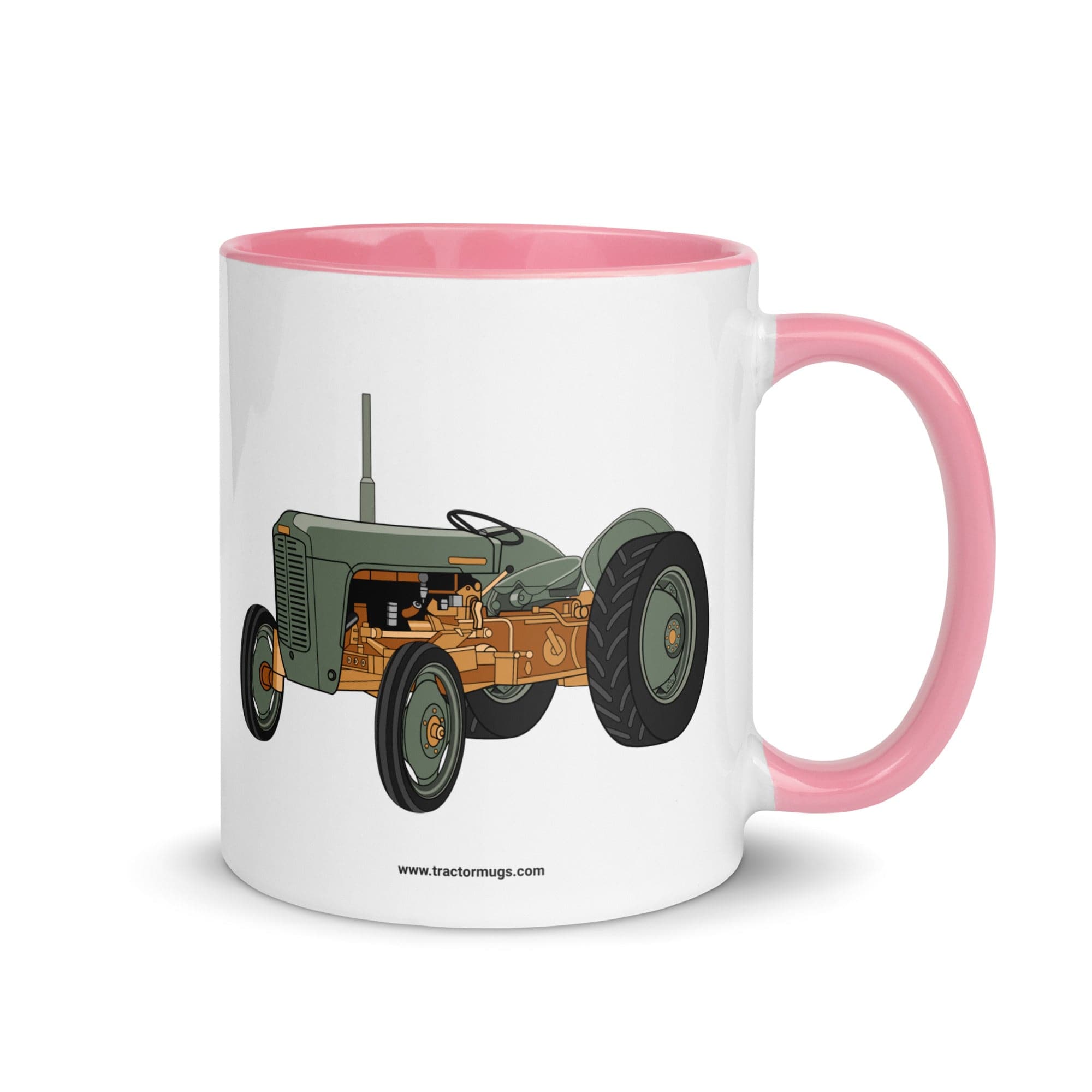 The Tractor Mugs Store Pink / 11 oz Ferguson FE 35 | Mug with Color Inside Quality Farmers Merch