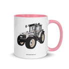 The Tractor Mugs Store Pink Lamborghini 1060 | Mug with Color Inside Quality Farmers Merch