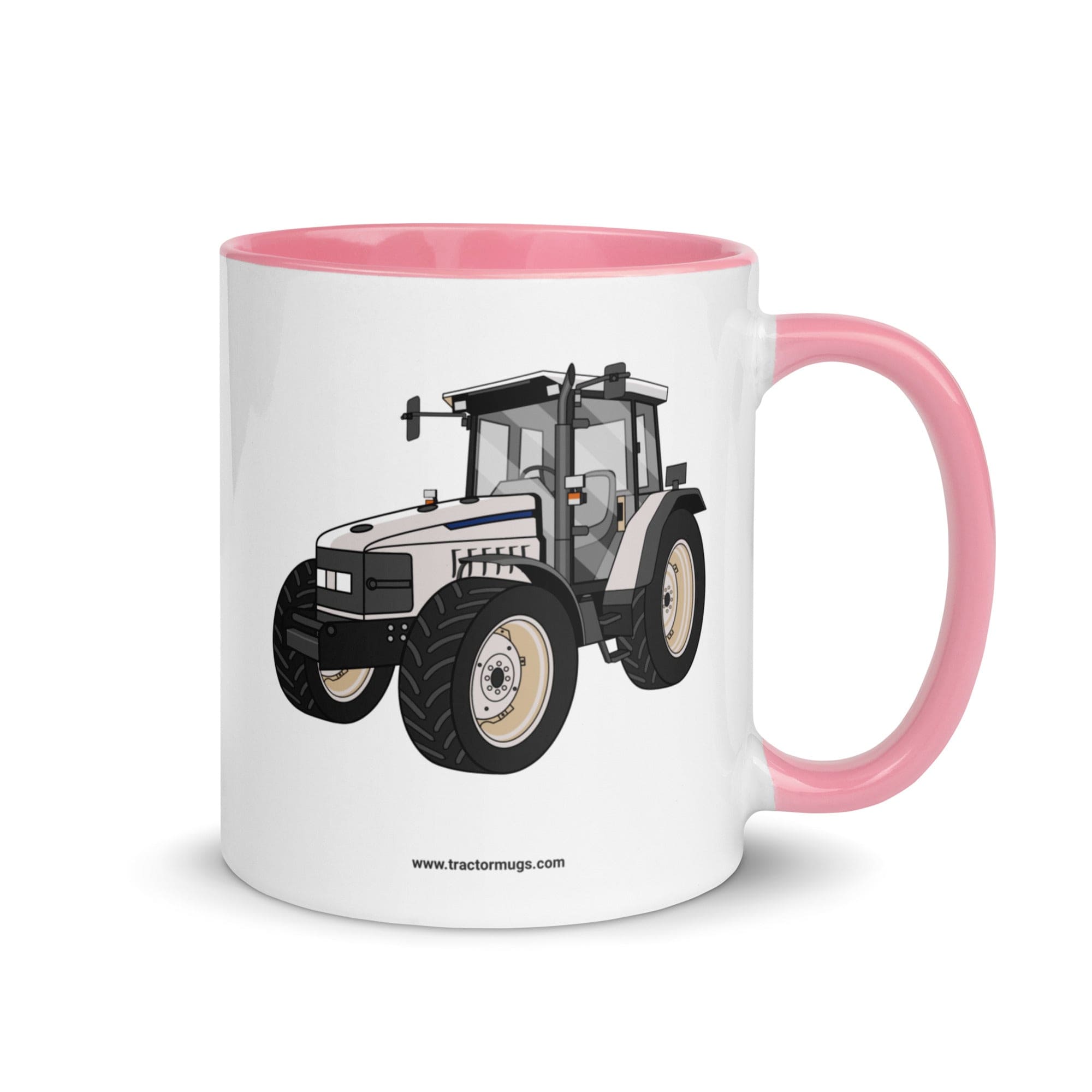 The Tractor Mugs Store Pink Lamborghini 1060 | Mug with Color Inside Quality Farmers Merch