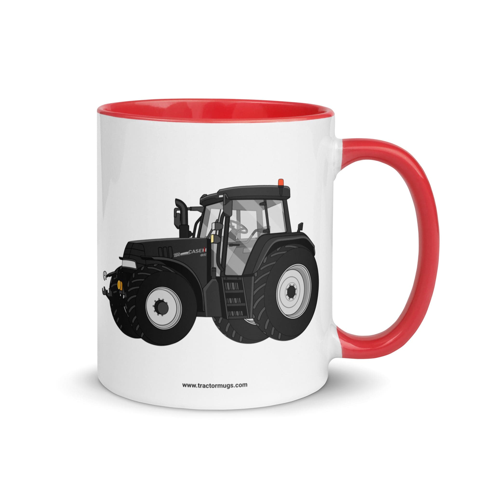 The Tractor Mugs Store Red / 11 oz Case IH 195 CVX Black | Mug with Color Inside Quality Farmers Merch