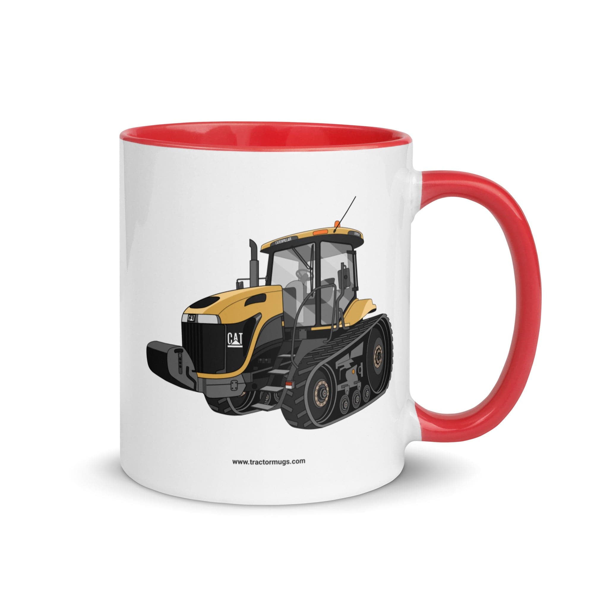 The Tractor Mugs Store Red Challenger NT765A Crawler | Mug with Color Inside Quality Farmers Merch