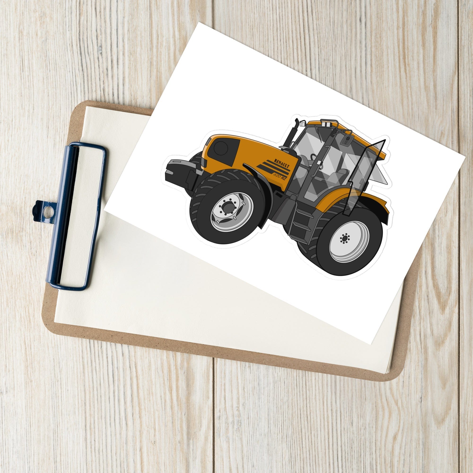 The Tractor Mugs Store Renault 620 RZ | Sticker sheet Quality Farmers Merch