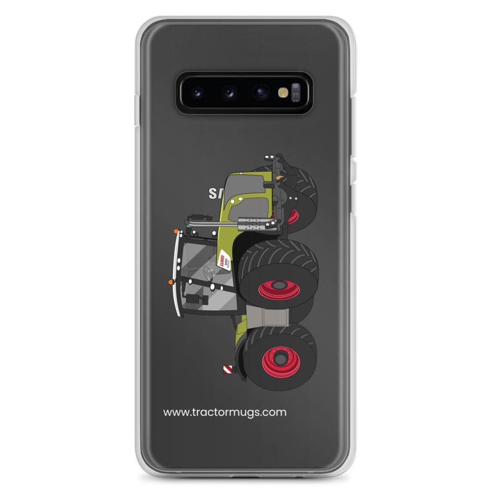 The Tractor Mugs Store Samsung Galaxy S10+ Class Xerion 5000 | Clear Case for Samsung® Quality Farmers Merch