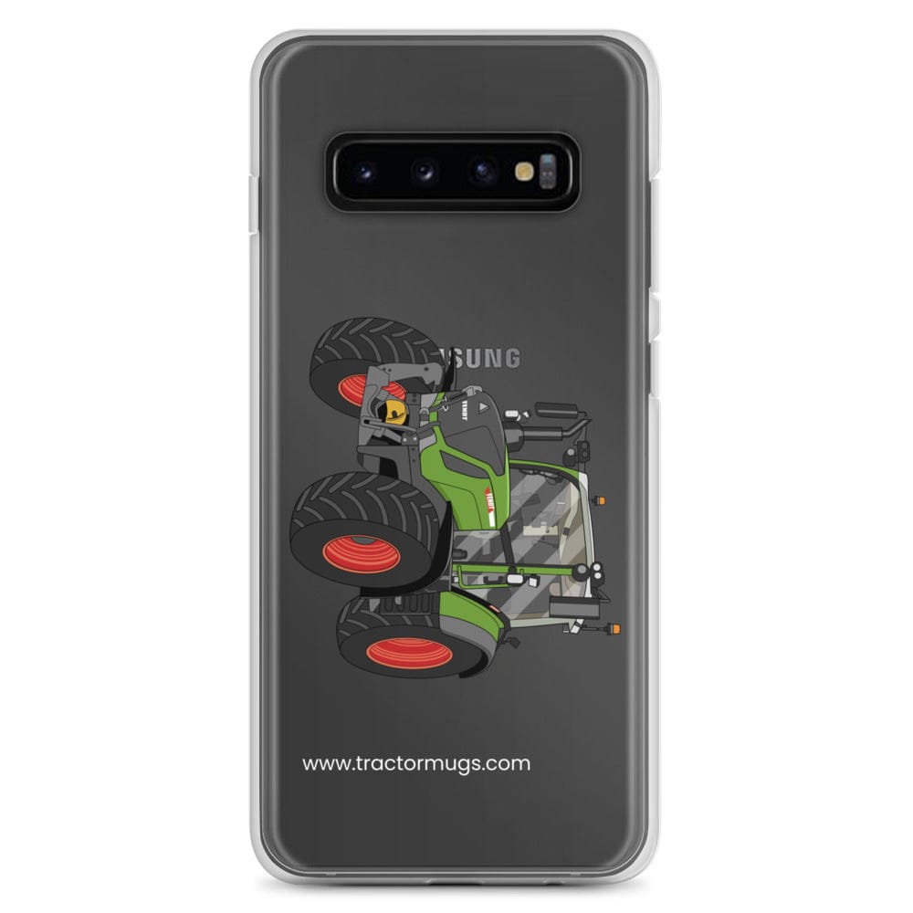 The Tractor Mugs Store Samsung Galaxy S10+ Fendt Vario 313 | Clear Case for Samsung® Quality Farmers Merch