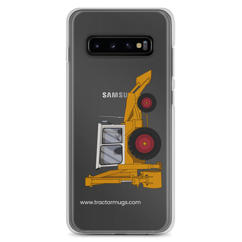 The Tractor Mugs Store Samsung Galaxy S10+ JCB 3C (1975) | Clear Case for Samsung® Quality Farmers Merch