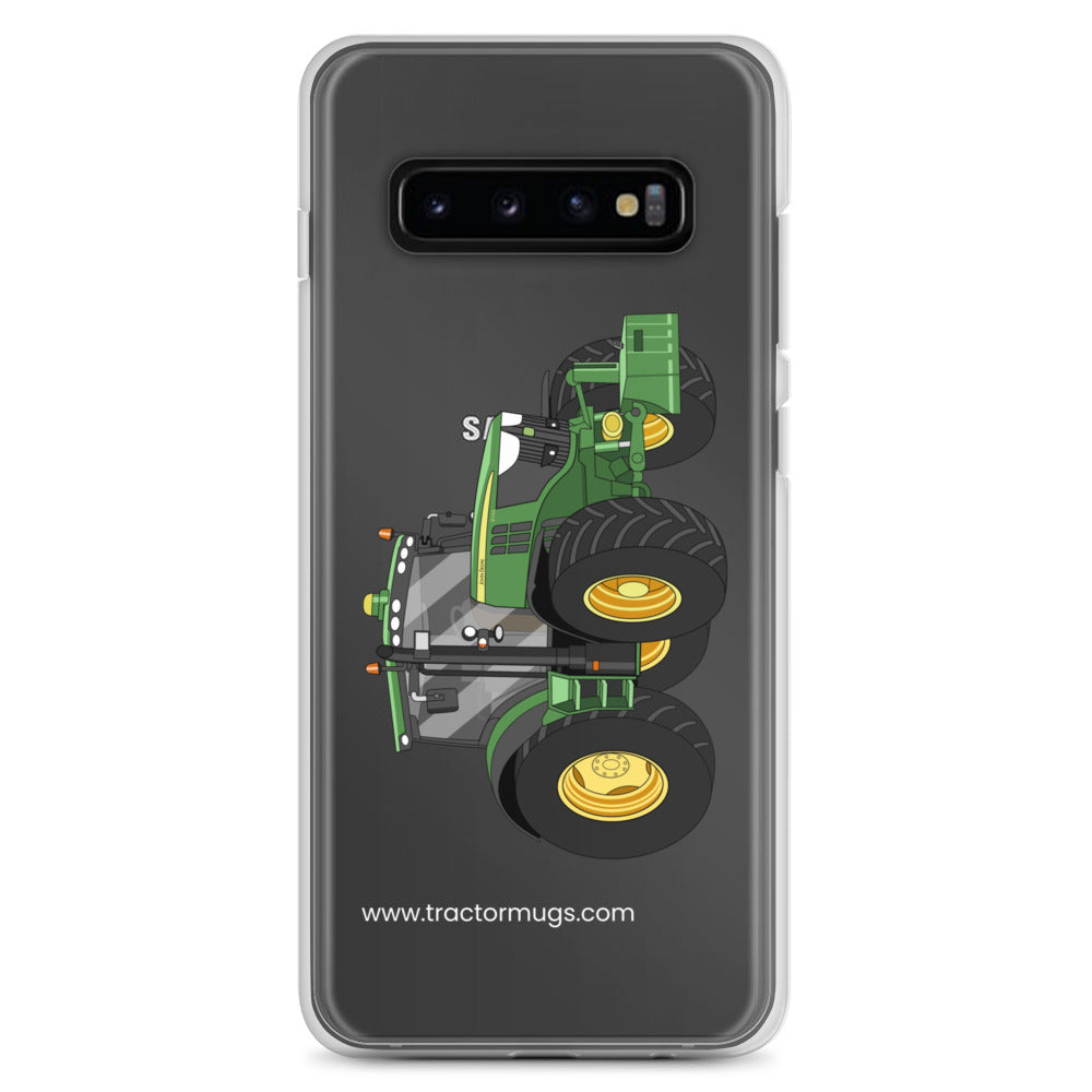 The Tractor Mugs Store Samsung Galaxy S10+ John Deere 6125 R | Clear Case for Samsung® Quality Farmers Merch