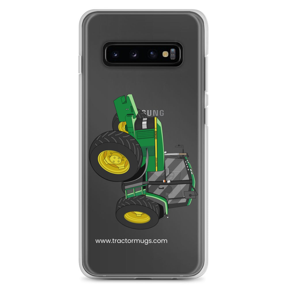 The Tractor Mugs Store Samsung Galaxy S10+ John Deere 6900 | Clear Case for Samsung® Quality Farmers Merch