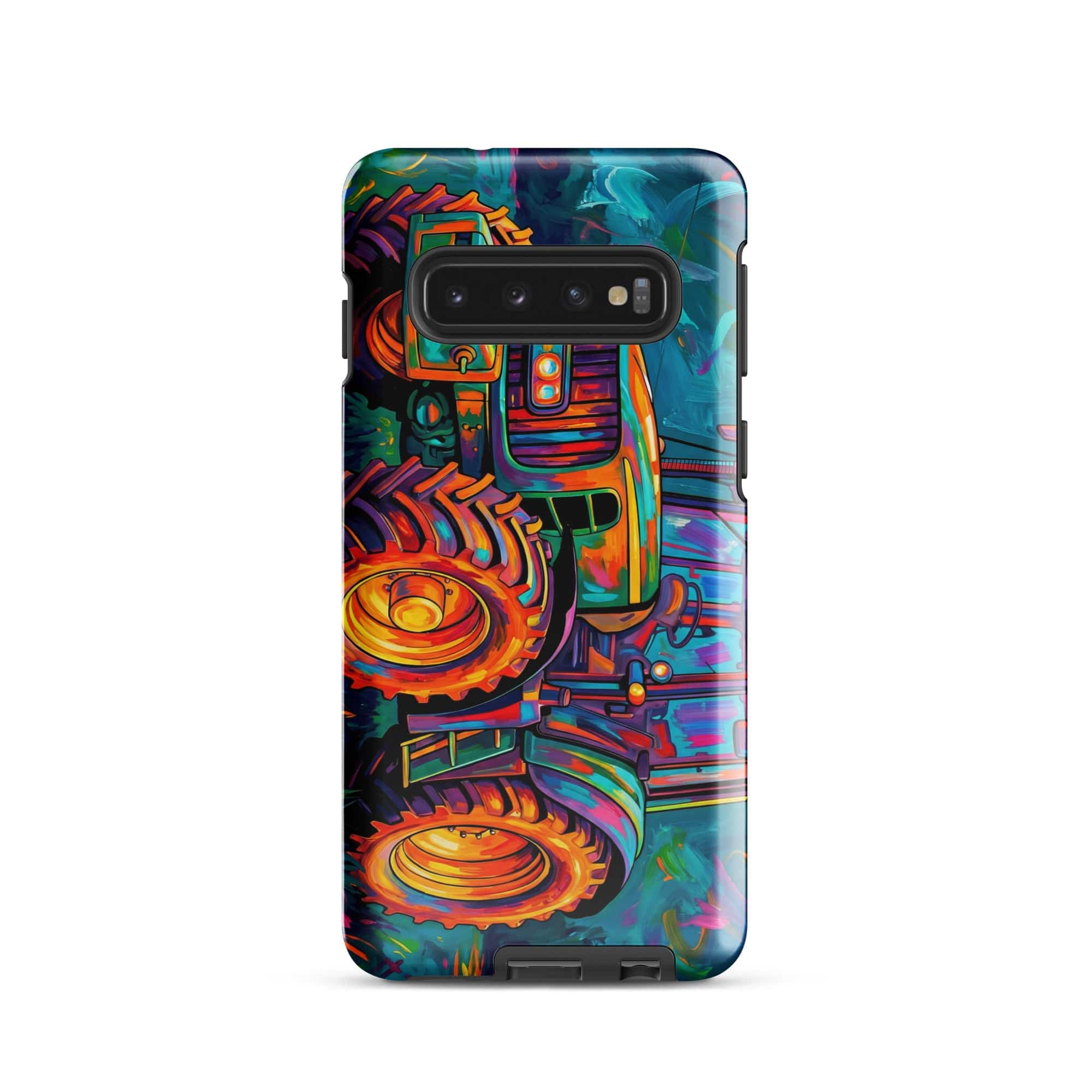 The Tractor Mugs Store Samsung Galaxy S10 John Deere 6930 | Splash Art Tough case for SamsungĀ® Quality Farmers Merch