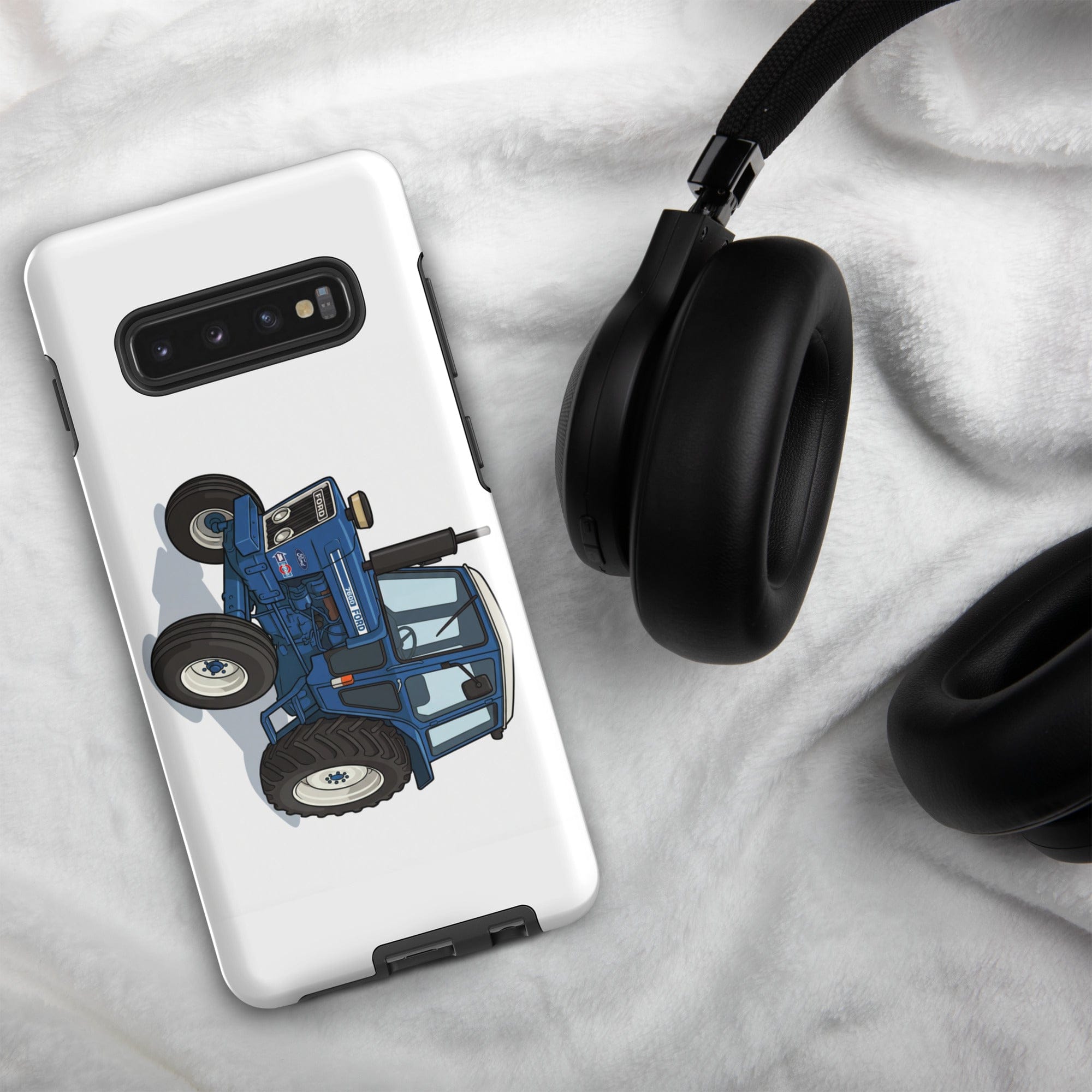 The Tractor Mugs Store Samsung Galaxy S10 Plus Ford 7600 | Tough case for SamsungĀ® Quality Farmers Merch