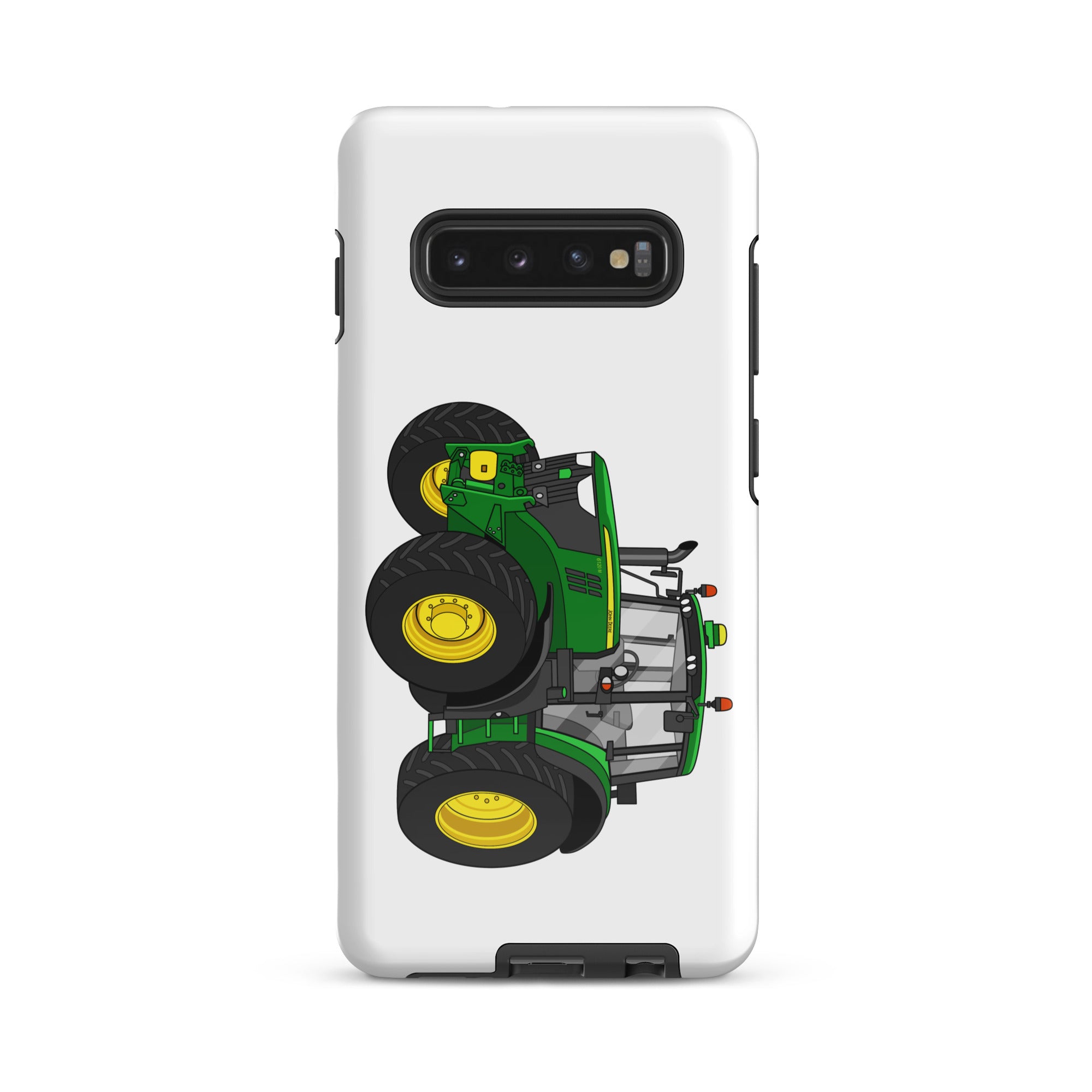 The Tractor Mugs Store Samsung Galaxy S10 Plus John Deere 6120 M | Tough case for Samsung® Quality Farmers Merch
