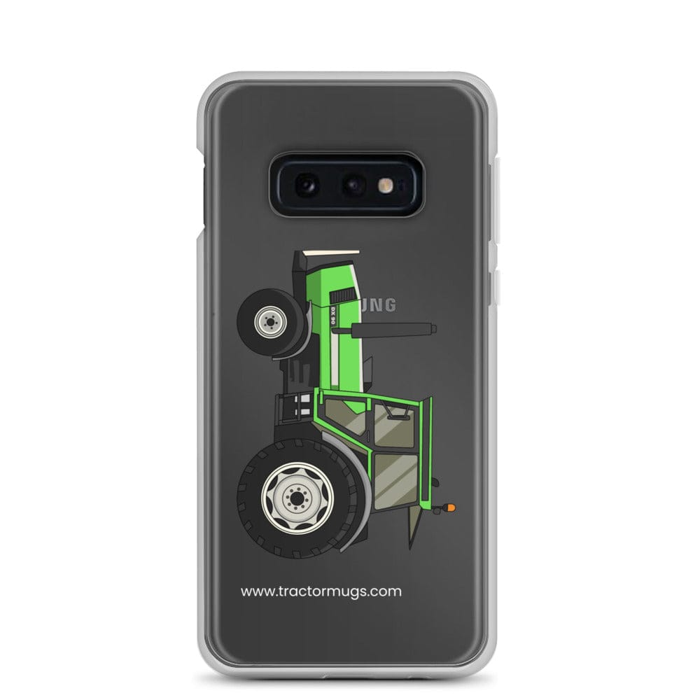 The Tractor Mugs Store Samsung Galaxy S10e Deutz DX 90 | Clear Case for Samsung® Quality Farmers Merch