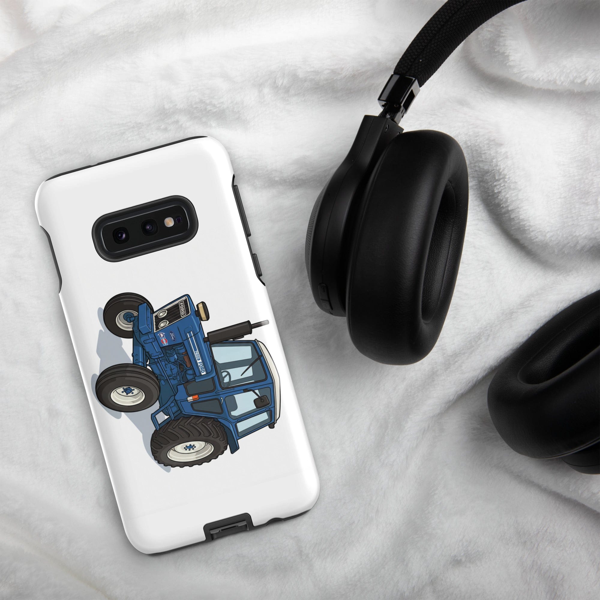 The Tractor Mugs Store Samsung Galaxy S10e Ford 7600 | Tough case for SamsungĀ® Quality Farmers Merch