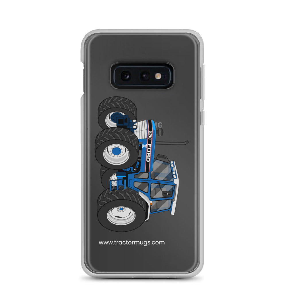 The Tractor Mugs Store Samsung Galaxy S10e Ford 8210 4WD | Clear Case for Samsung® Quality Farmers Merch