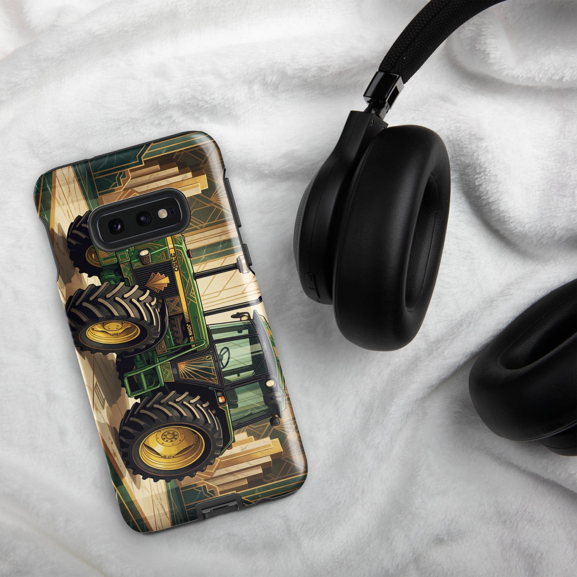The Tractor Mugs Store Samsung Galaxy S10e John Deere 3350 | Art Deco Tough case for Samsung® Quality Farmers Merch
