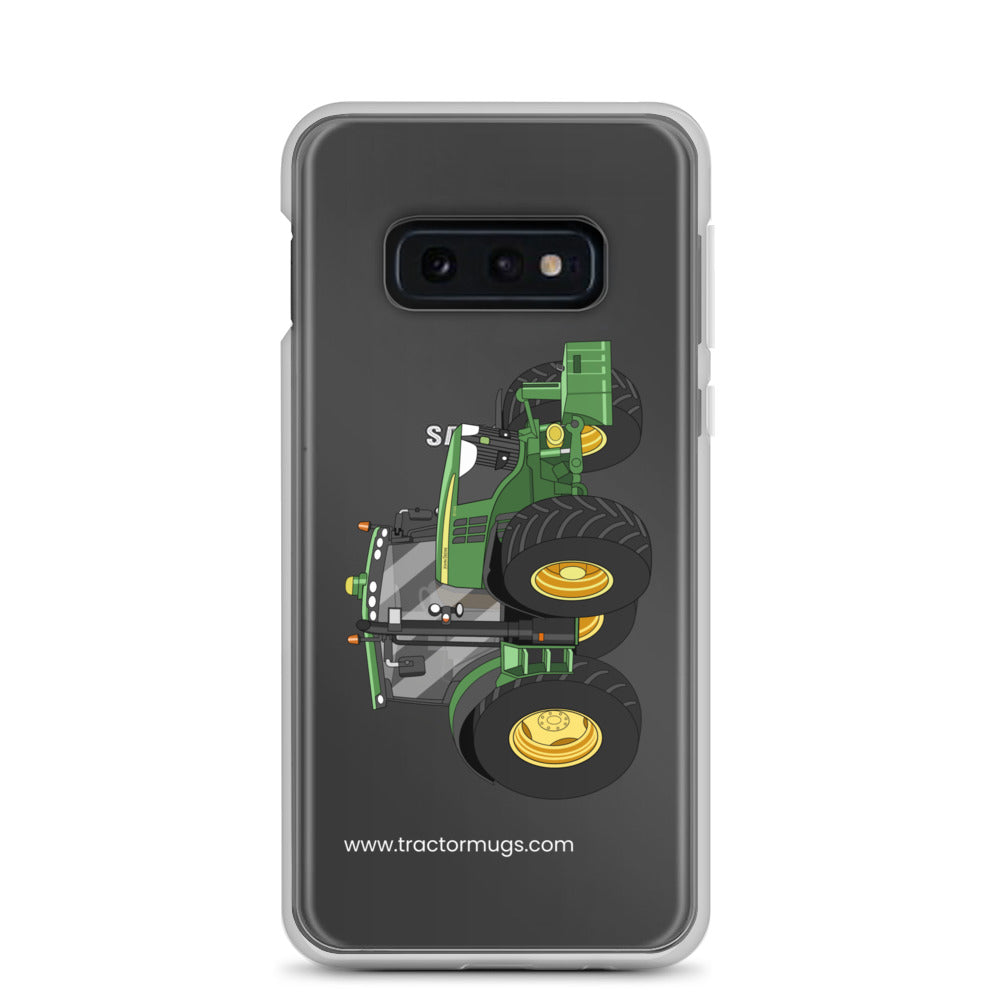 The Tractor Mugs Store Samsung Galaxy S10e John Deere 6125 R | Clear Case for Samsung® Quality Farmers Merch
