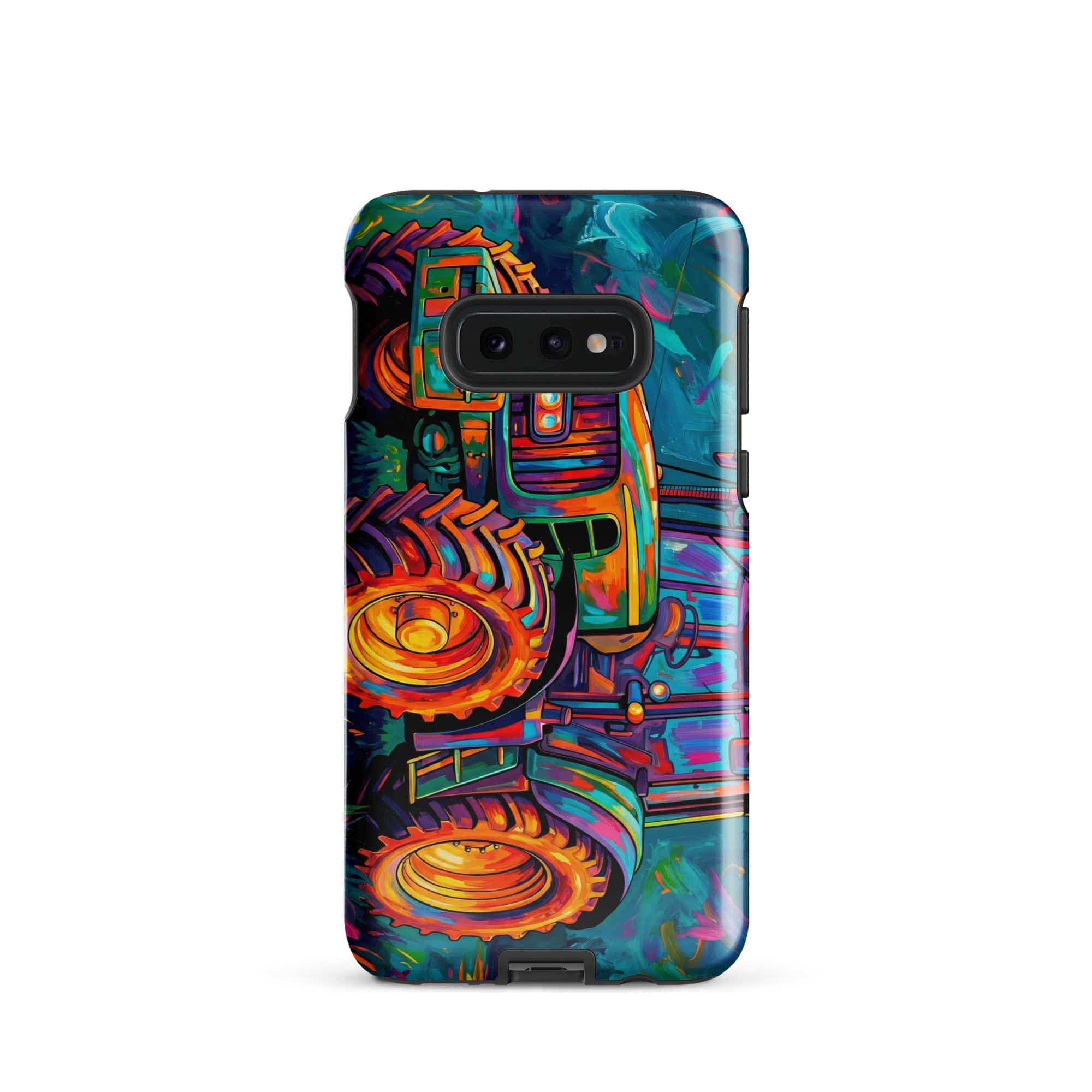 The Tractor Mugs Store Samsung Galaxy S10e John Deere 6930 | Splash Art Tough case for SamsungĀ® Quality Farmers Merch
