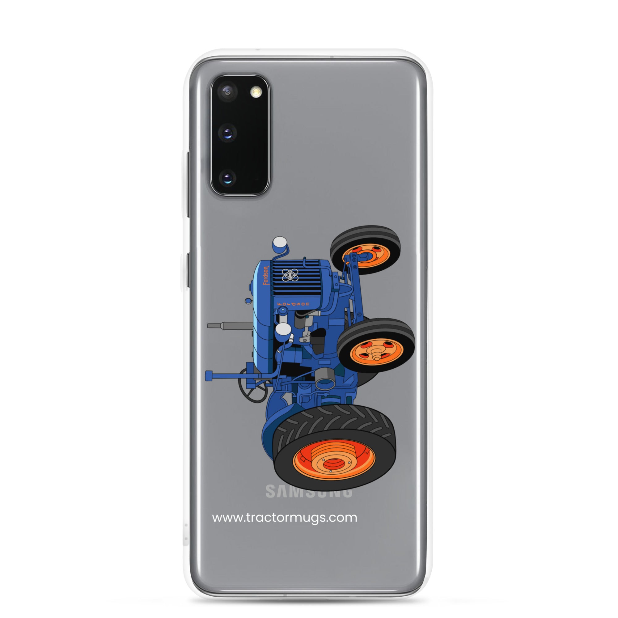 The Tractor Mugs Store Samsung Galaxy S20 Fordson E27N L4 | Clear Case for Samsung® Quality Farmers Merch