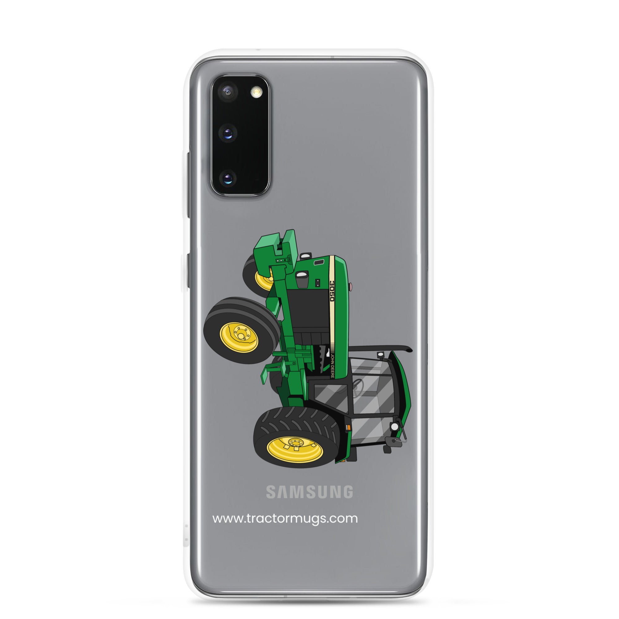 The Tractor Mugs Store Samsung Galaxy S20 John Deere 3050 2WD | Clear Case for Samsung® Quality Farmers Merch