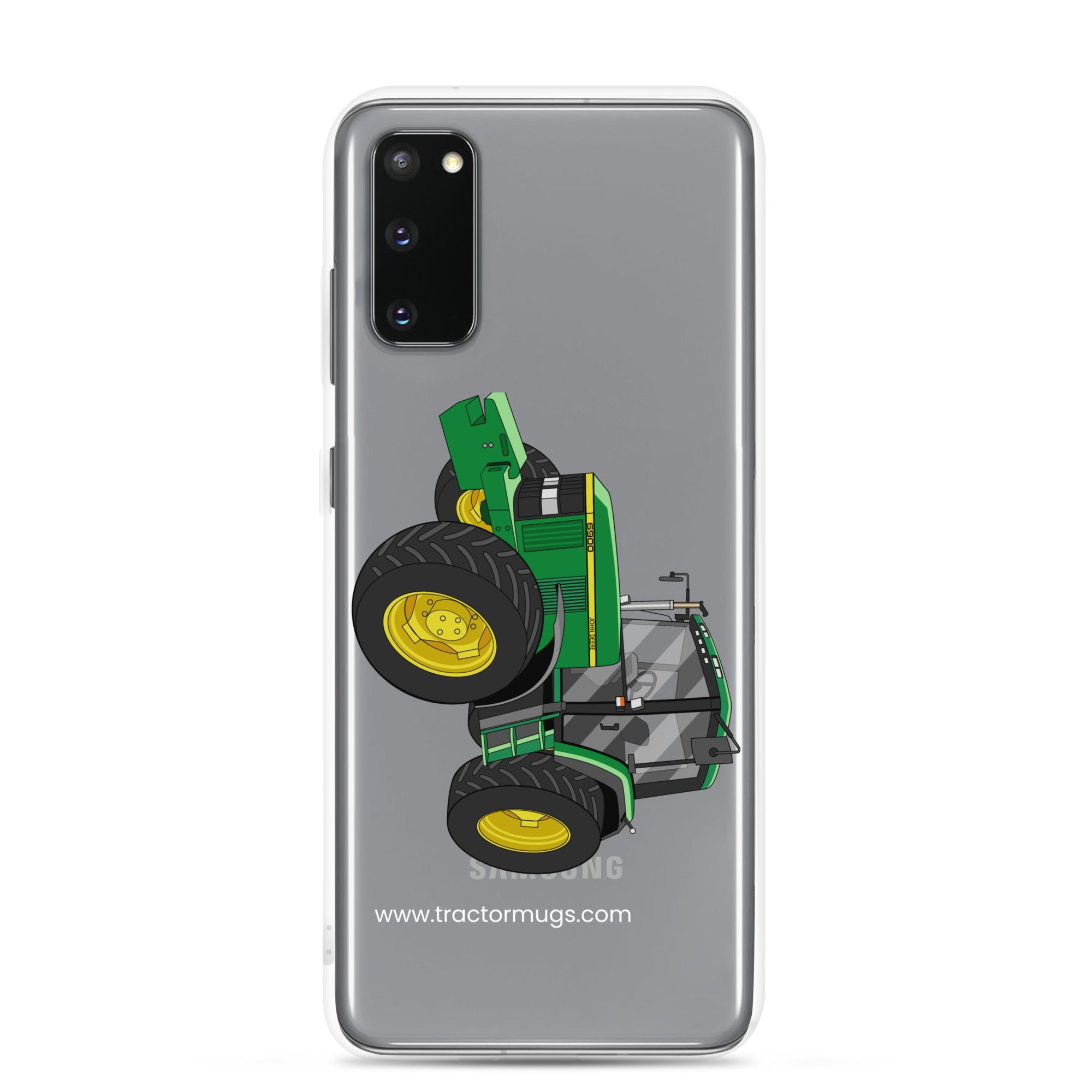 The Tractor Mugs Store Samsung Galaxy S20 John Deere 6900 | Clear Case for Samsung® Quality Farmers Merch
