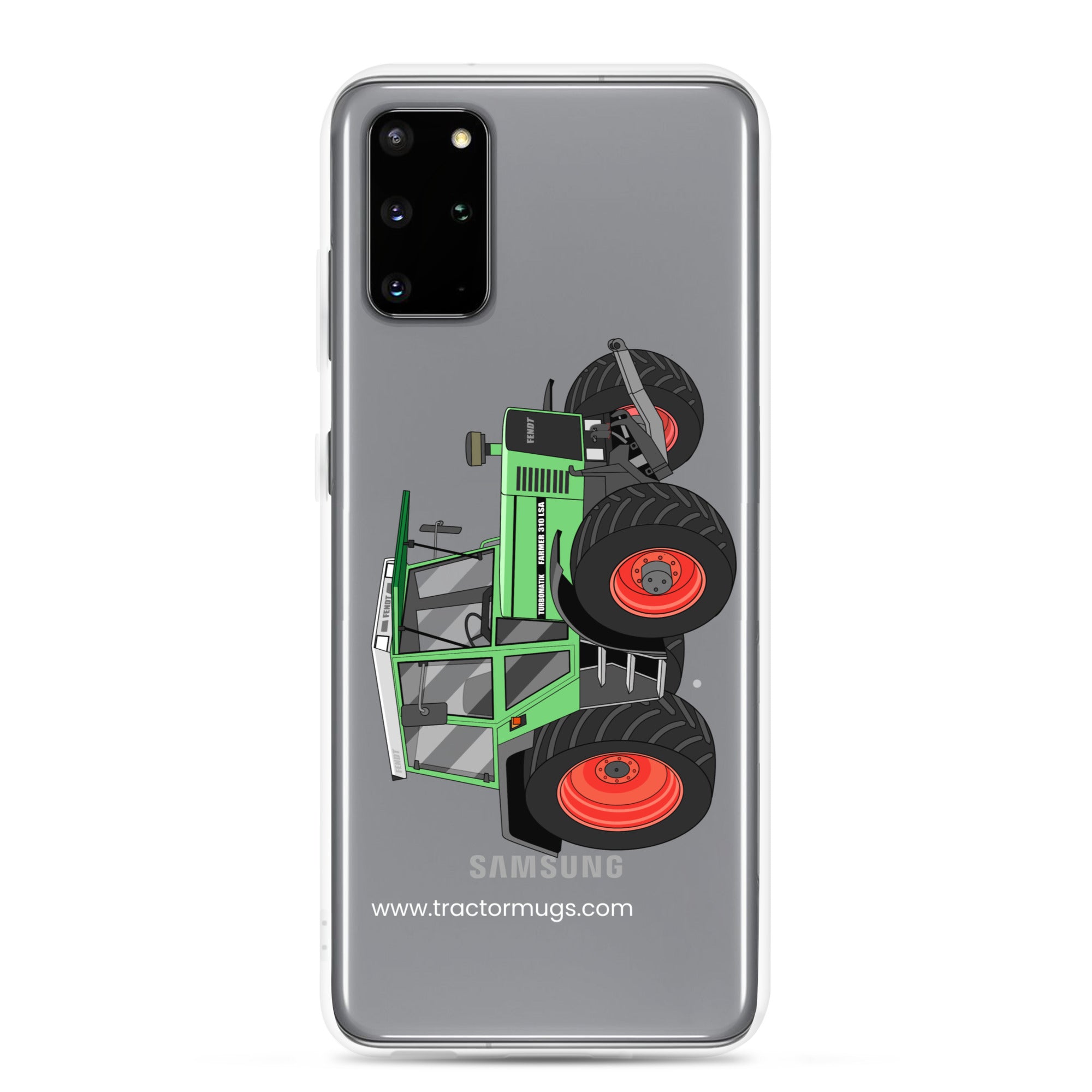 The Tractor Mugs Store Samsung Galaxy S20 Plus Fendt 310 LSA | Clear Case for Samsung® Quality Farmers Merch