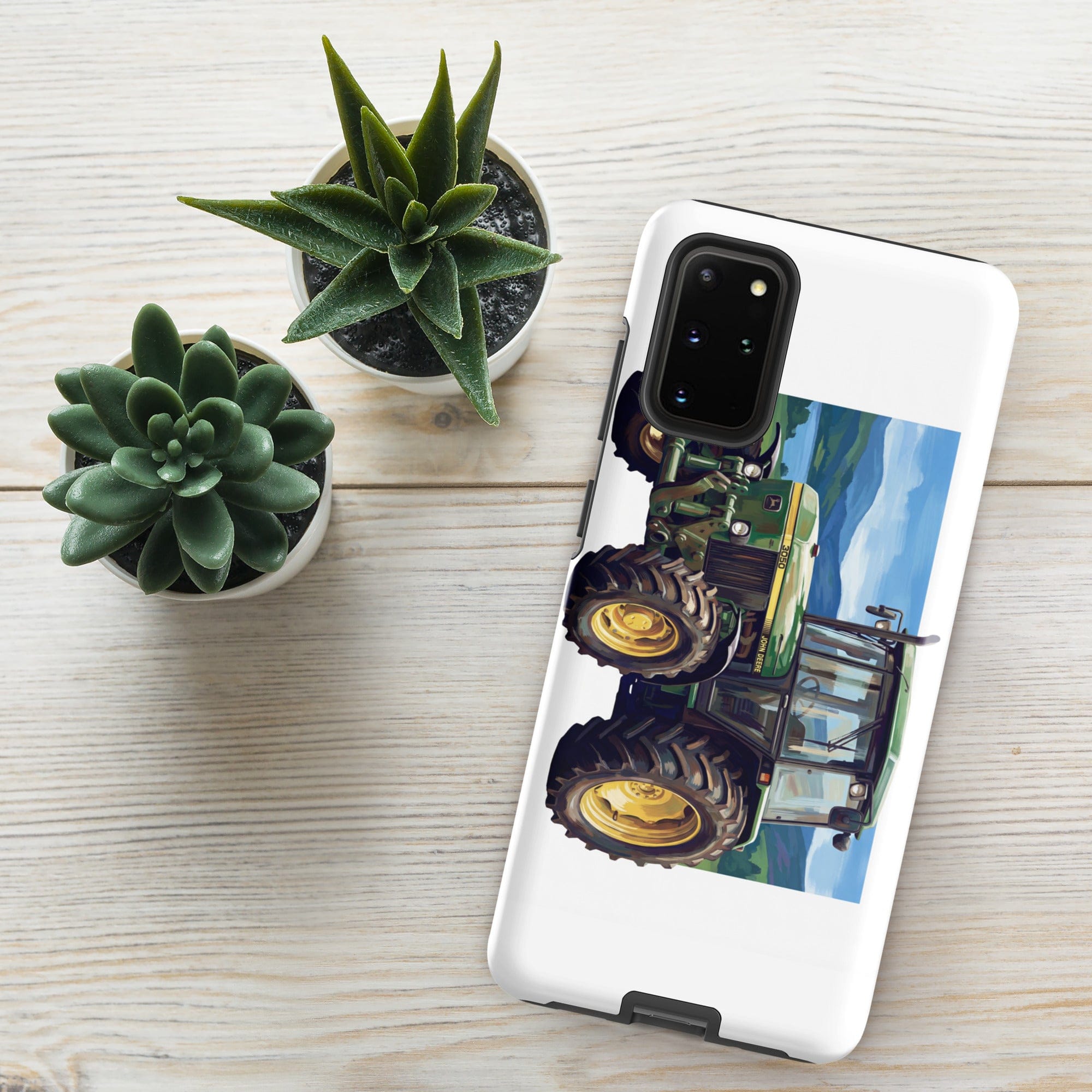 The Tractor Mugs Store Samsung Galaxy S20 Plus John Deere 3050 | Splash Art Tough case for Samsung® Quality Farmers Merch