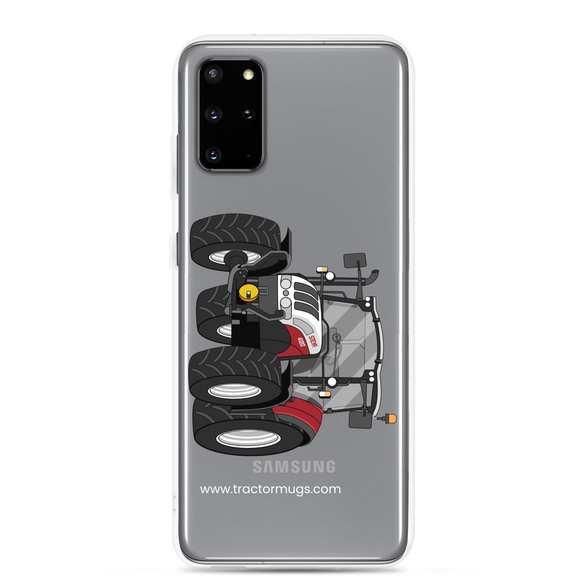 The Tractor Mugs Store Samsung Galaxy S20 Plus Steyr 4120 Plus | Clear Case for SamsungĀ® Quality Farmers Merch