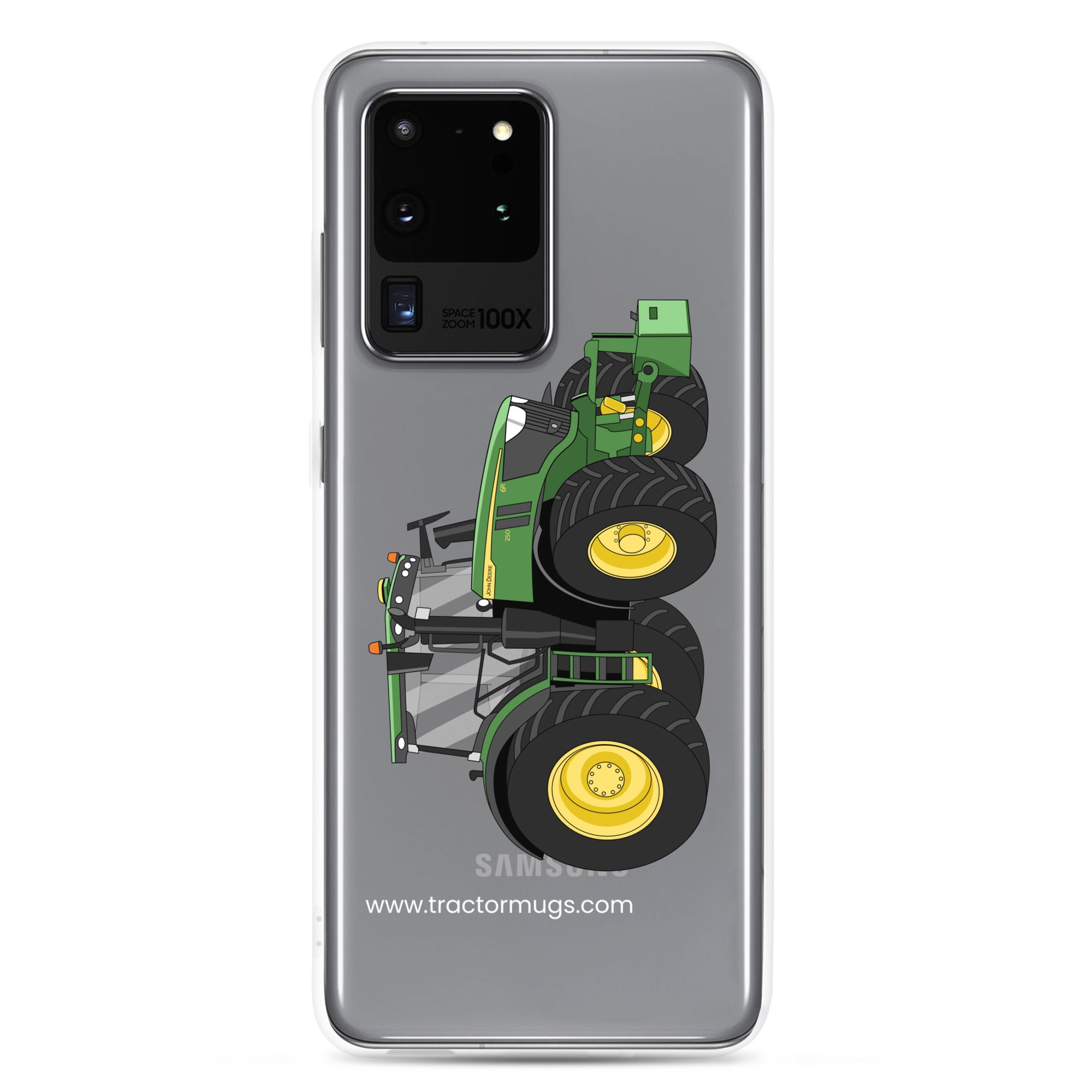 The Tractor Mugs Store Samsung Galaxy S20 Ultra John Deere 6R | Clear Case for Samsung® Quality Farmers Merch
