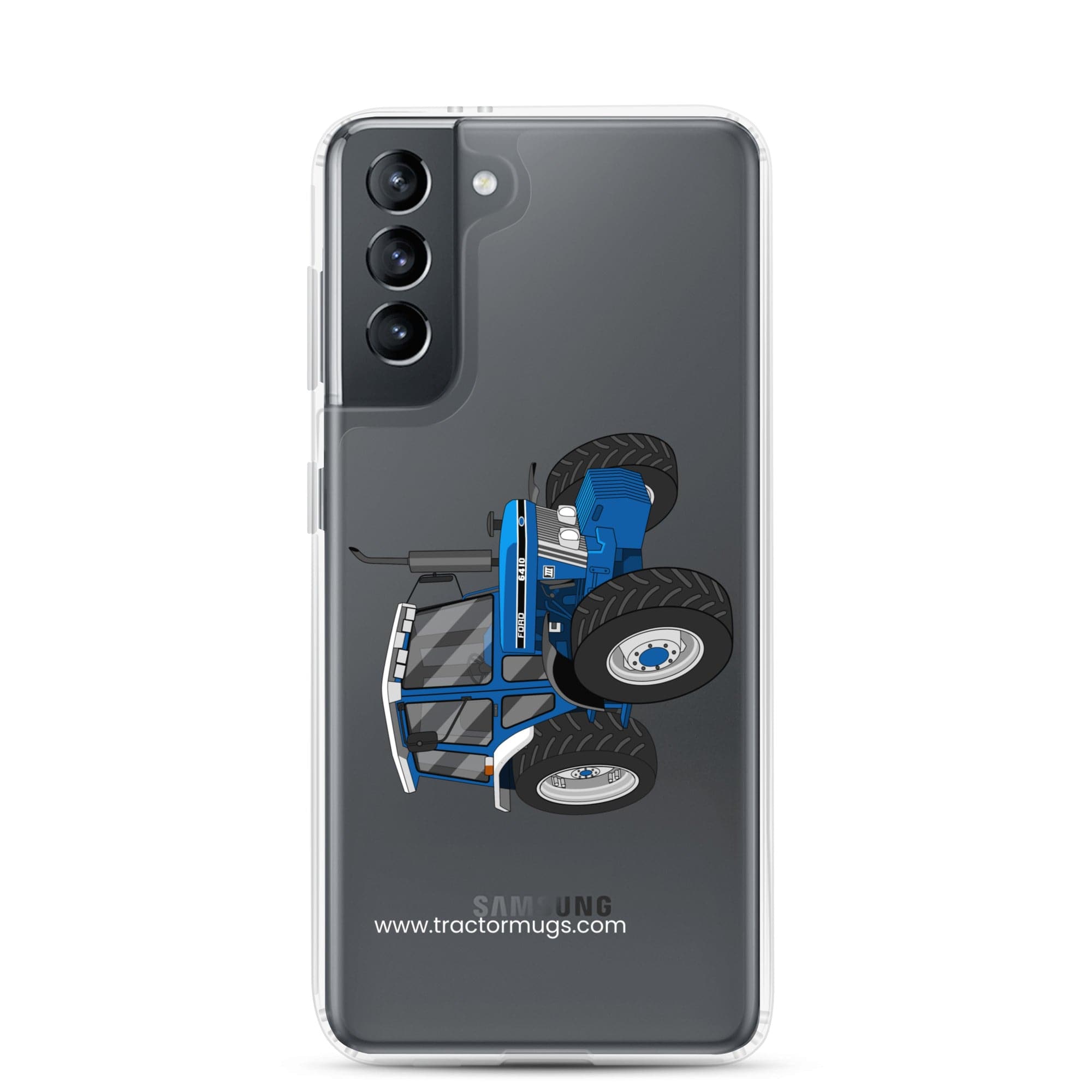 The Tractor Mugs Store Samsung Galaxy S21 Ford 6410 4WD | Clear Case for Samsung® Quality Farmers Merch