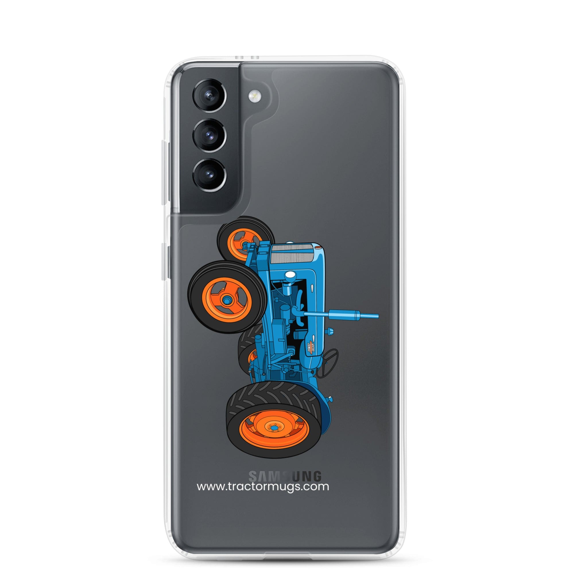 The Tractor Mugs Store Samsung Galaxy S21 Fordson Power Major (1958) | Clear Case for Samsung® Quality Farmers Merch