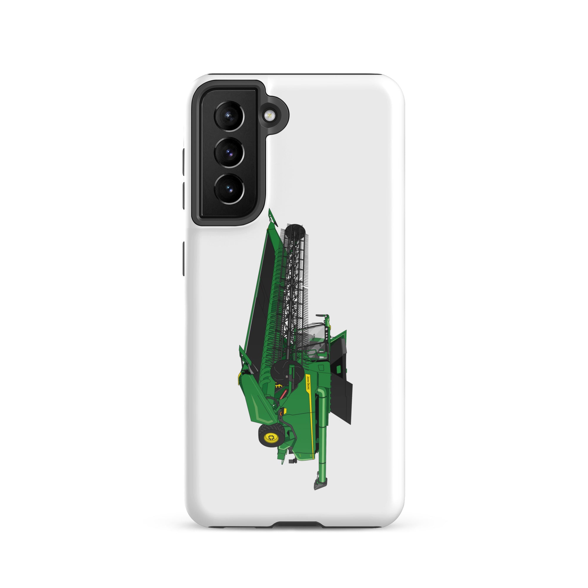 The Tractor Mugs Store Samsung Galaxy S21 John Deere X9 1100 Combine | Tough case for Samsung® Quality Farmers Merch