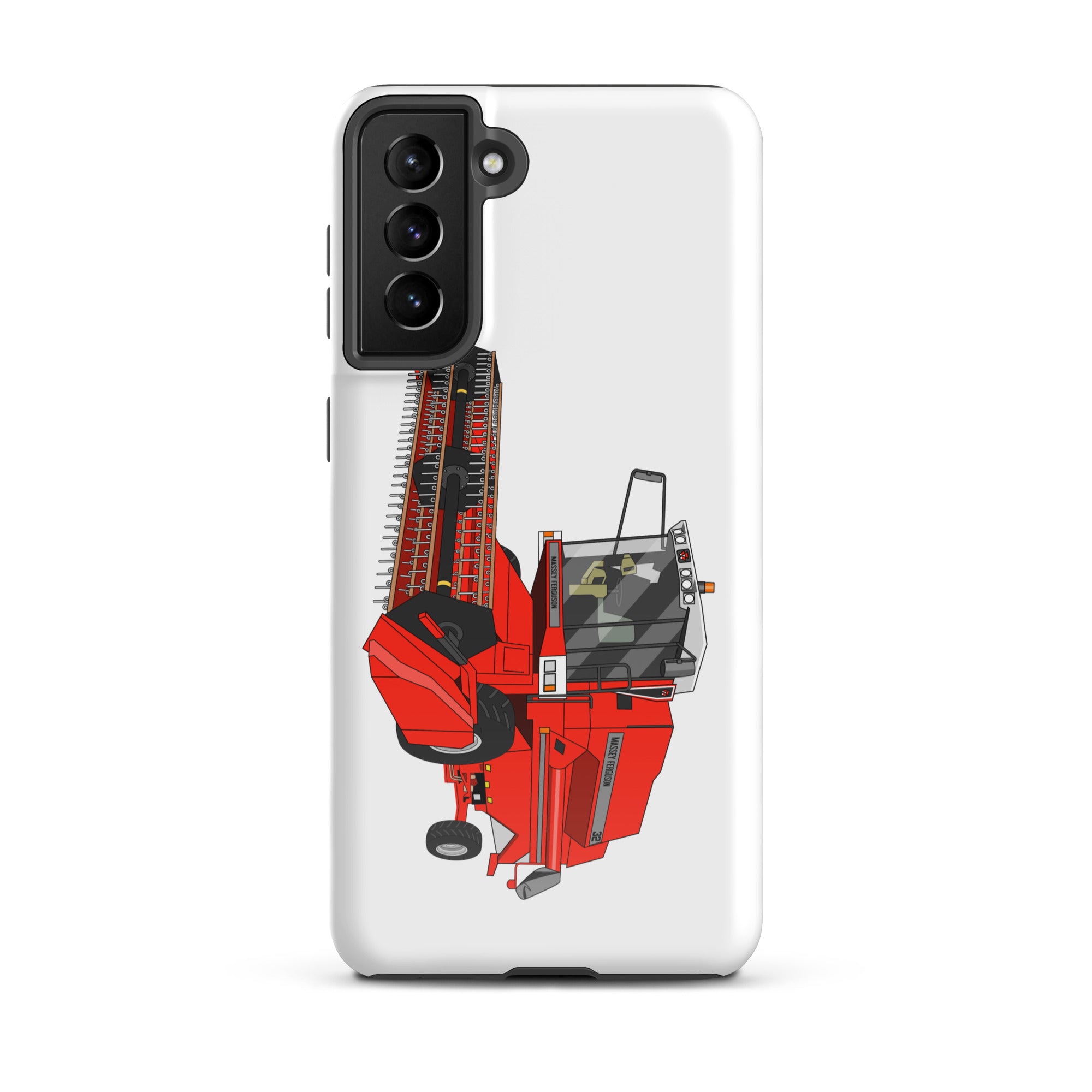 The Tractor Mugs Store Samsung Galaxy S21 Plus 1994 Massey Ferguson 32 Combine Harvester | Tough case for Samsung® Quality Farmers Merch