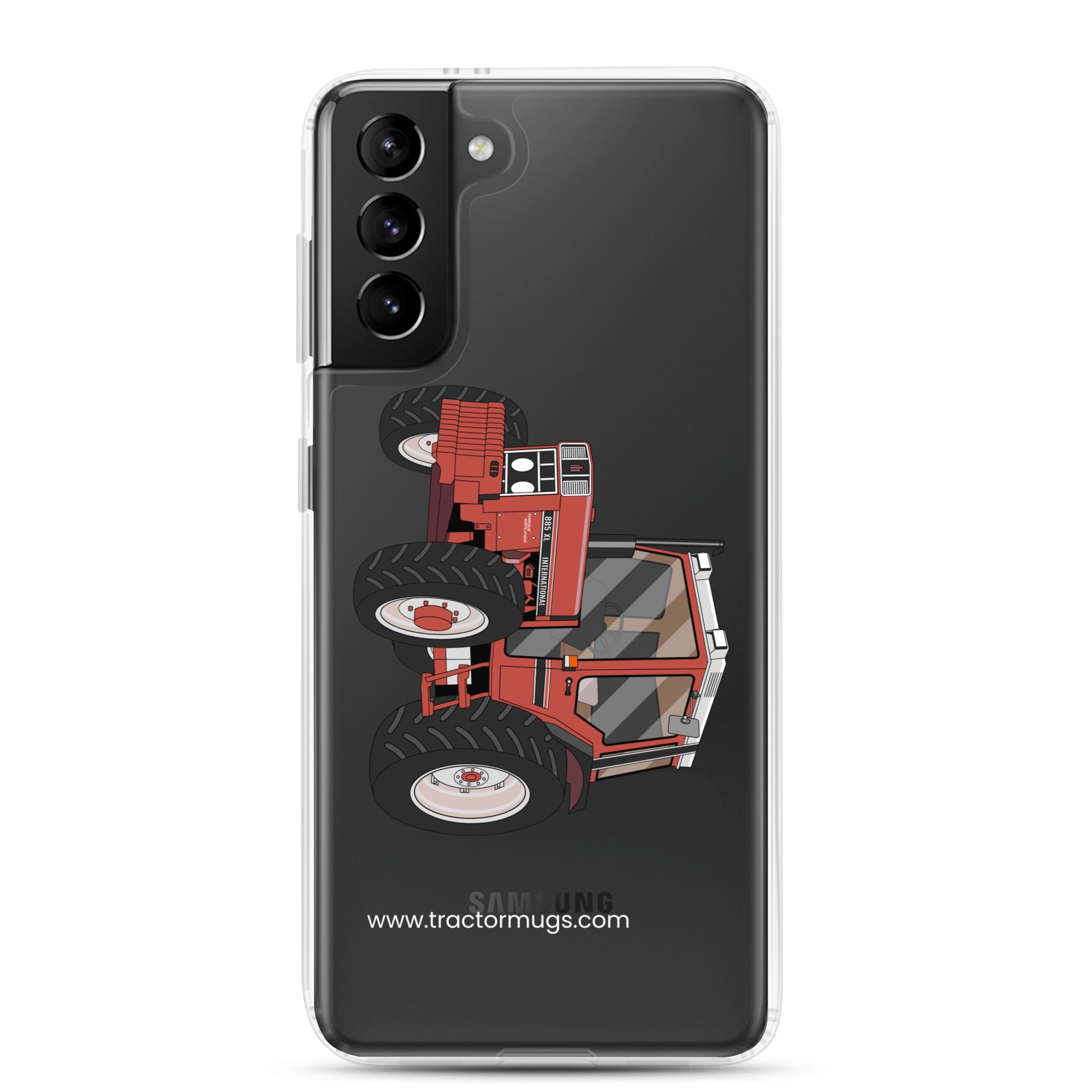 The Tractor Mugs Store Samsung Galaxy S21 Plus International 885 XL 4WD | Clear Case for Samsung® Quality Farmers Merch