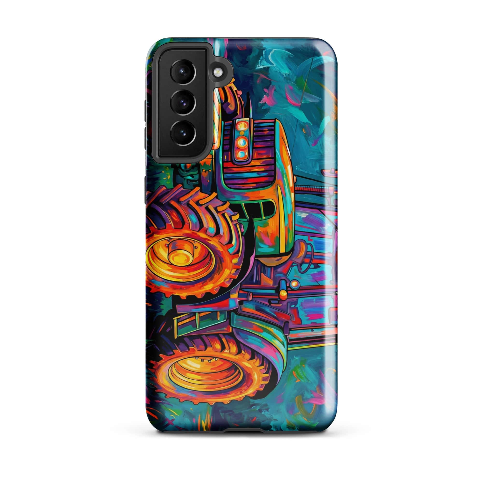 The Tractor Mugs Store Samsung Galaxy S21 Plus John Deere 6930 | Splash Art Tough case for SamsungĀ® Quality Farmers Merch