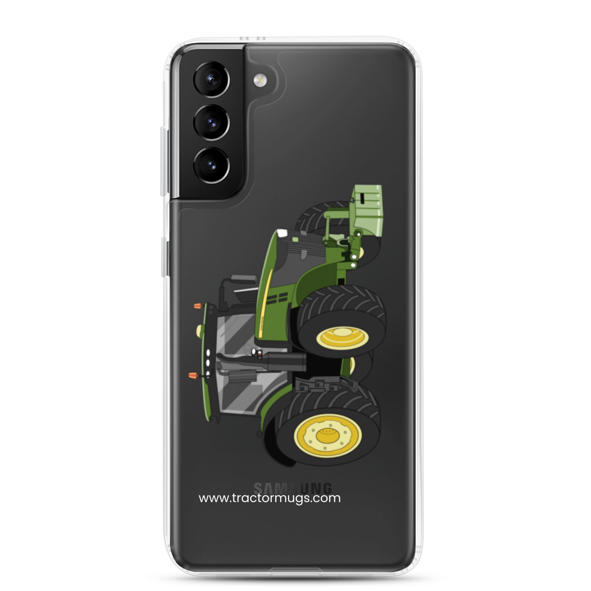 The Tractor Mugs Store Samsung Galaxy S21 Plus John Deere 7310R | Clear Case for Samsung® Quality Farmers Merch