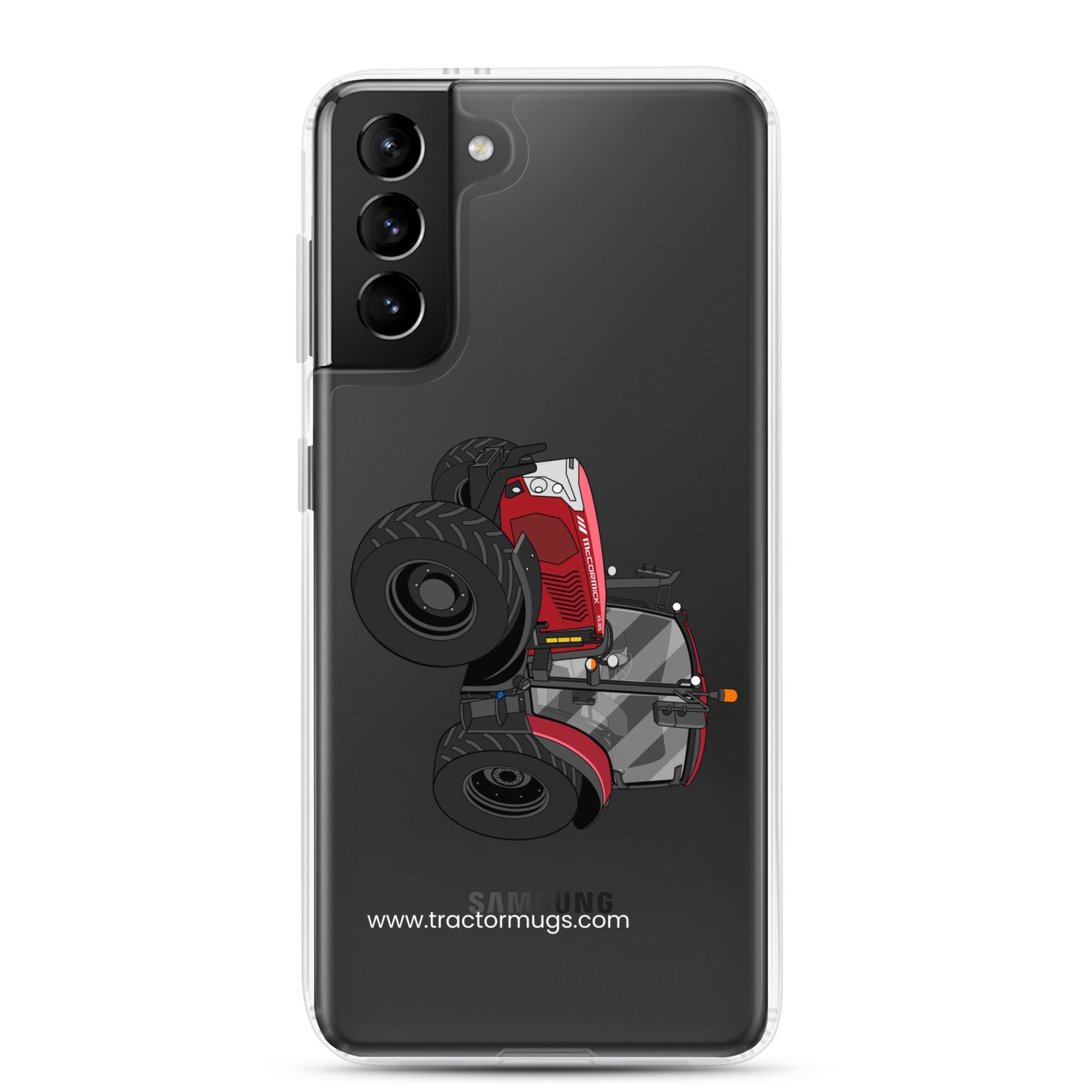 The Tractor Mugs Store Samsung Galaxy S21 Plus McCormick X5 120 | Clear Case for SamsungĀ® Quality Farmers Merch