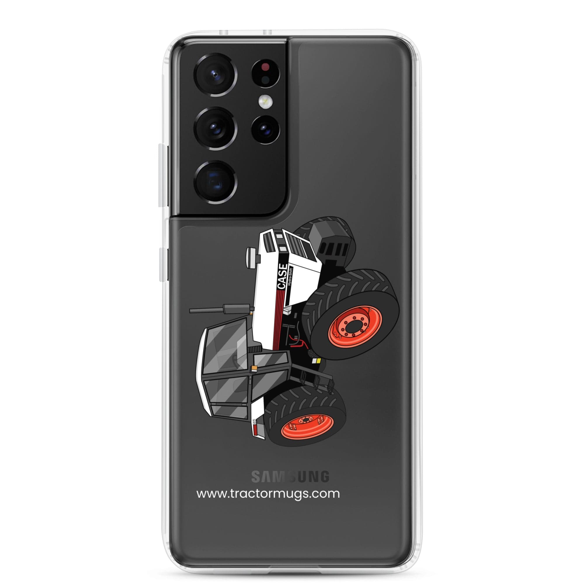 The Tractor Mugs Store Samsung Galaxy S21 Ultra 1985 Case 1594 Hydra-Shift | Clear Case for Samsung® Quality Farmers Merch